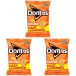 Doritos Tex Mex - Nachos con sabor a queso, bolsa familiar de aperitivo