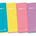 Enri Cuadernos A4 Cuadrícula 4x4 Tapa Plástica 80 Hojas