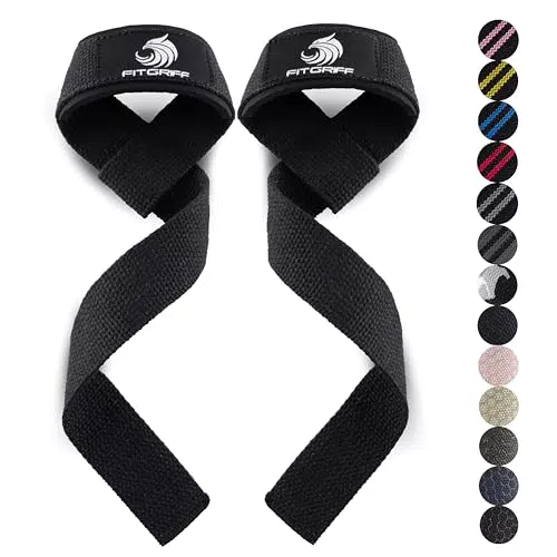 Fitgriff Straps Gym, Correas Levantamiento de Pesas
