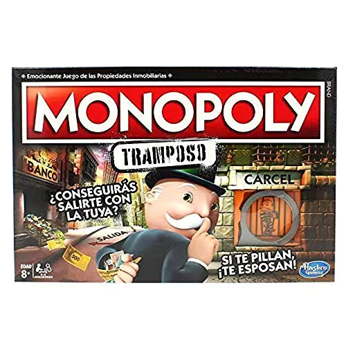 Juego de Mesa Monopoly Chance - Partidas rápidas - Juego Familiar para 2 a 4 Jugadores - Se Juega en 20 Minutos