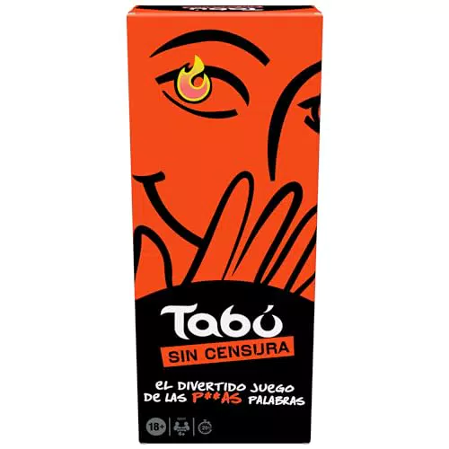 Juego Tabú Clásico - Adivina Palabras para Adolescentes y Adultos - Ideal para Fiestas - Desde 13 años.