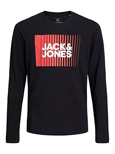 Jack & Jones Camiseta Infantil con Logotipo Original