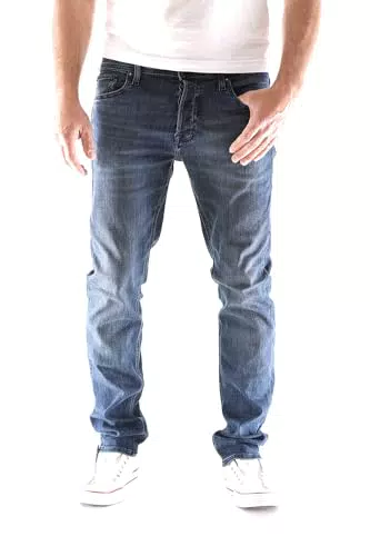 Jack & Jones Jjiglenn Jjoriginal Am 812 - Vaqueros Hombre de Moda