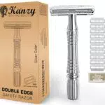 Kanzy maquinilla de afeitar clásica de doble filo para hombre y mujer
