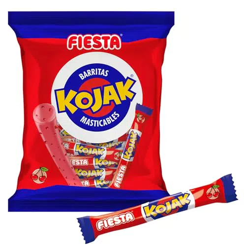 Kojak Palotes Barra Masticable Sabor Cereza