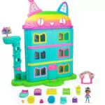 Gabby's Dollhouse Casa de Muñecas Festiva con Sonidos y Accesorios para Niños