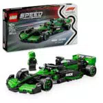 LEGO Speed Champions Coche de Carreras MoneyGram Haas F1 Team VF-24 Vehículo de Juguete con 1 Minifigura de Piloto de Fórmula 1