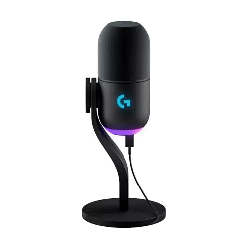 Logitech G Yeti GX micrófono dinámico RGB USB para gaming y streaming