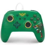 Mando con cable para Nintendo Switch - Rojo Raspberry.