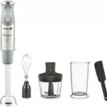 Moulinex Quickchef Batidora de mano y picadora 500 ml, 1000 W, 10 velocidades