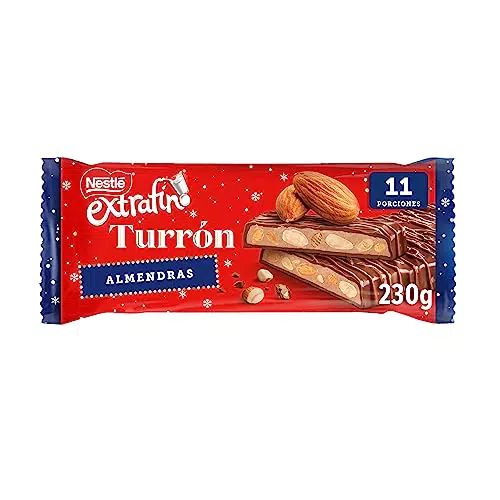 NESTLÉ Turrón de Chocolate con Leche Almendrado