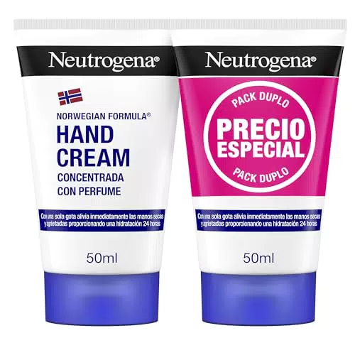 Neutrogena Crema de Manos Reparadora para Pieles Sensibles con Glicerina y Vitamina E