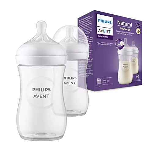 Philips Avent Biberón Natural Response SCY903/03 para bebés a partir de 1 mes
