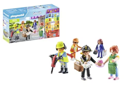 PLAYMOBIL My Figures – Vida en la Ciudad, Juego Creativo para Niños