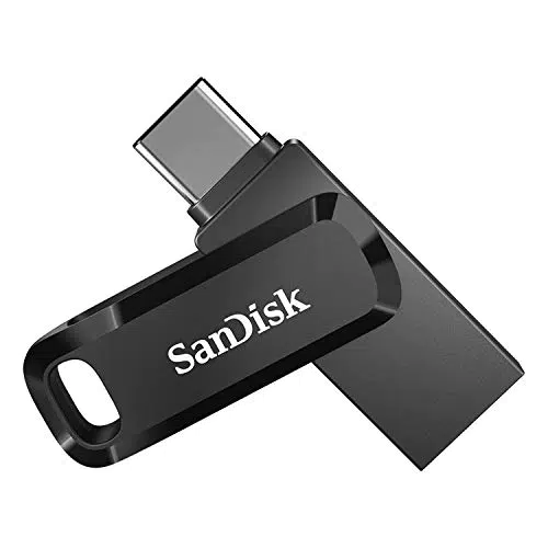SanDisk Ultra Dual Drive Go 128GB, Memoria Flash USB Type-C y Type-A Reversible