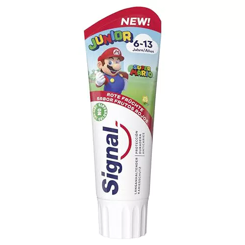 Signal Pasta de Dientes Junior 6-13 Años Sabor Frutos Rojos 75ml