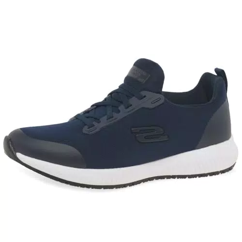 Skechers Squad Sr, Zapatillas Mujer, Black Rose Gold