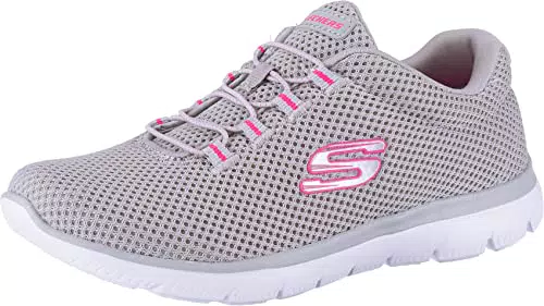 Zapatillas de Deporte Mujer, Rose Mesh White Trim