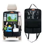 SURFOU Protector de Asiento de Coche Organizador Multi-Bolsillos para Niños