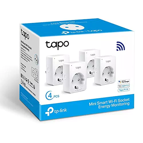 Tapo P110 Mini enchufe inteligente Wi-Fi, programación encendido/apagado