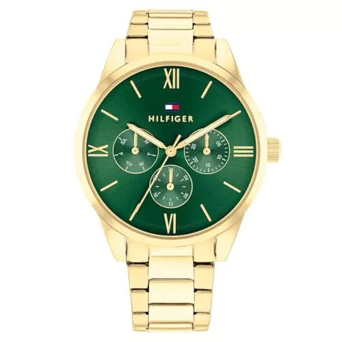 Tommy Hilfiger Reloj Analógico de Cuarzo para Mujer Multifunción 1782746