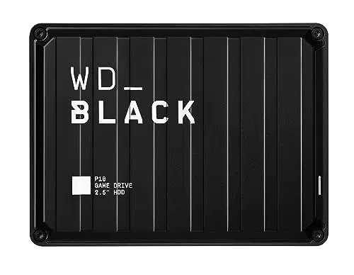 WD Black P10 Game Drive HDD portátil compatible con Playstation, Xbox, PC y Mac