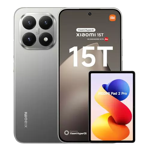 Xiaomi 15T - Smartphone 12GB, Lentes Leica, Pantalla 6,83" 120Hz, HyperCharge 67W