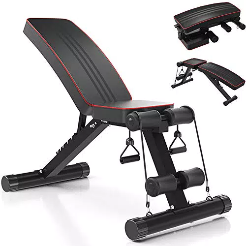 YOLEO Banco de Pesas Ajustable - utilitarios para Entrenamiento de Cuerpo Completo