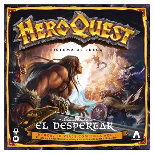 Avalon Hill HeroQuest First Light - Juego de mesa de aventuras y fantasía