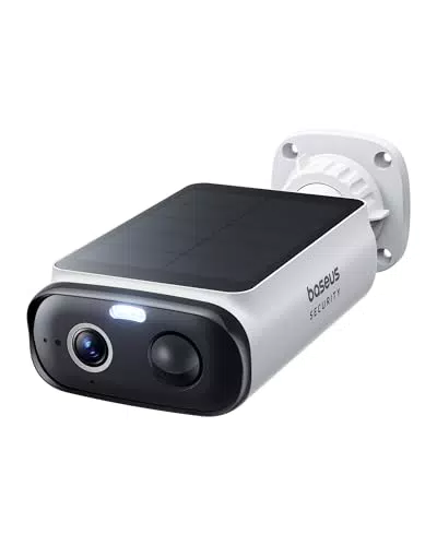 Baseus Security S1 Lite Cámara de Vigilancia Solar WiFi Exterior IP67 2K