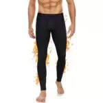 BENNIES Pantalón térmico para hombre, leggings deportivos para running y montaña
