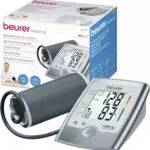 Beurer BM 35 tensiómetro de brazo con detector de arritmias e indicador de riesgo