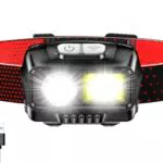 Blukar linterna frontal LED recargable, impermeable y con sensor de movimiento