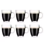 Bodum Bistro Tazas de Cristal para Café y Té