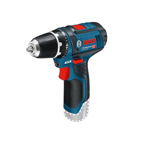 Bosch Professional GSR 12V-15 atornillador a batería sin batería ni cargador