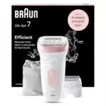 Braun Silk-épil 7 - Depiladora Eléctrica para una Eliminación del Vello Eficaz