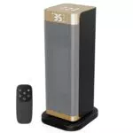 Calefactor bajo consumo 2000W para baño con temporizador, modo ECO y control remoto