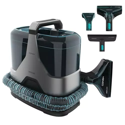 Cecotec Limpiador Aspirador de Tapicerías y Alfombras sin Cable Conga Carpet&Spot Clean Infinity. 150W