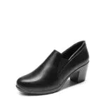 DREAM PAIRS Zapatos de tacón ancho cómodos para mujer modelo DPU214-E