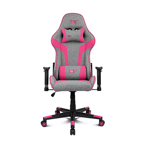 Drift Gaming DR90 silla ergonómica gaming con respaldo reclinable y soporte lumbar