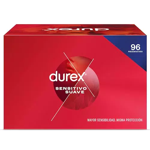 Pack Durex Preservativos Sensitivo Suave para Mayor Sensibilidad