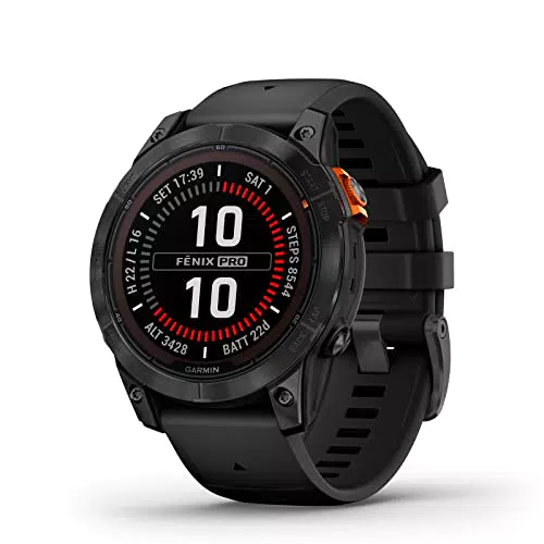 Garmin fēnix ​​7X Solar, Reloj GPS multideporte con carga solar