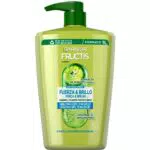 Garnier Fructis Fuerza & Brillo Shampoo con Vitamina B6, Niacinamida y Pomelo