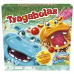 Hasbro Gaming Tragabolas - Juego de mesa para niños, divertido y familiar