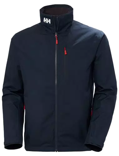 Helly Hansen Chaqueta Crew 2.0 para hombre – Ropa náutica impermeable