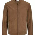 Jack & Jones Jjedylan Chaqueta de Piel Sintética para Hombre
