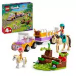 LEGO Friends 42634 Remolque de Caballo y Poni con Mini Muñecos y Accesorios