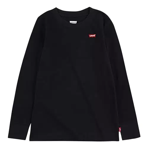 Levi's Kids LVB Batwing Chesthit Camiseta de manga larga para niños