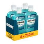 Listerine Enjuague Bucal con Flúor - Protección de 24 Horas y Aliento Fresco