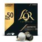 L'OR Espresso Cápsulas Ristretto Intensidad 11 Compatibles con Nespresso